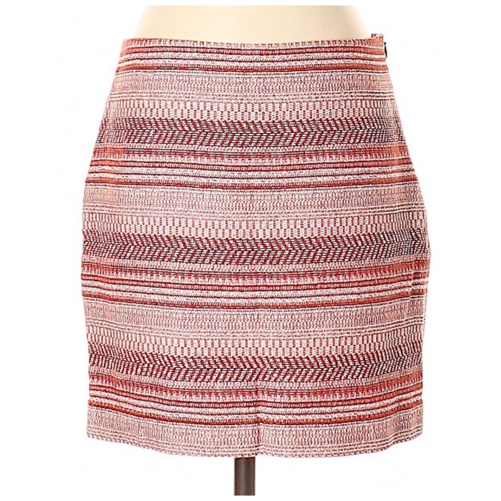 NWT Banana Republic Woven Striped Skirt